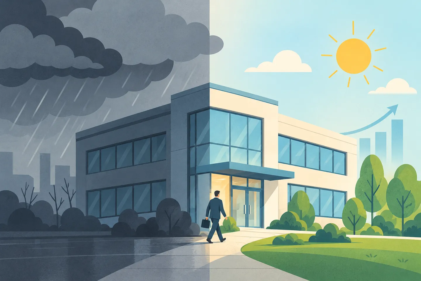 From Market Uncertainty to Strategic sale