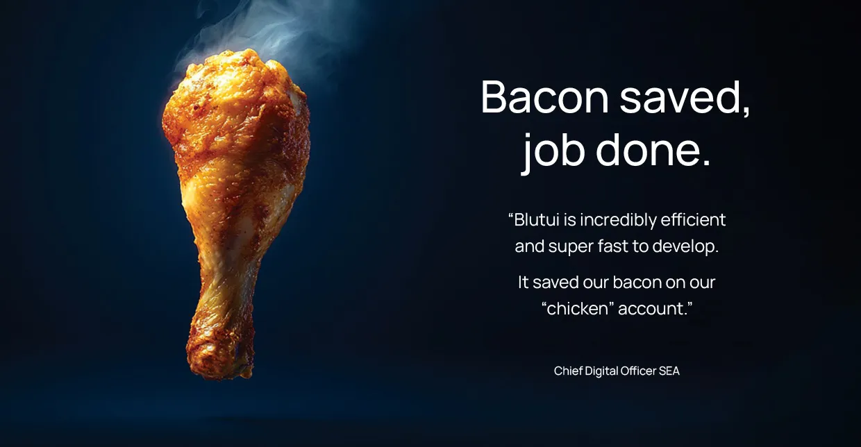 Blutui Saved Our Bacon on ‘The Chicken Account’