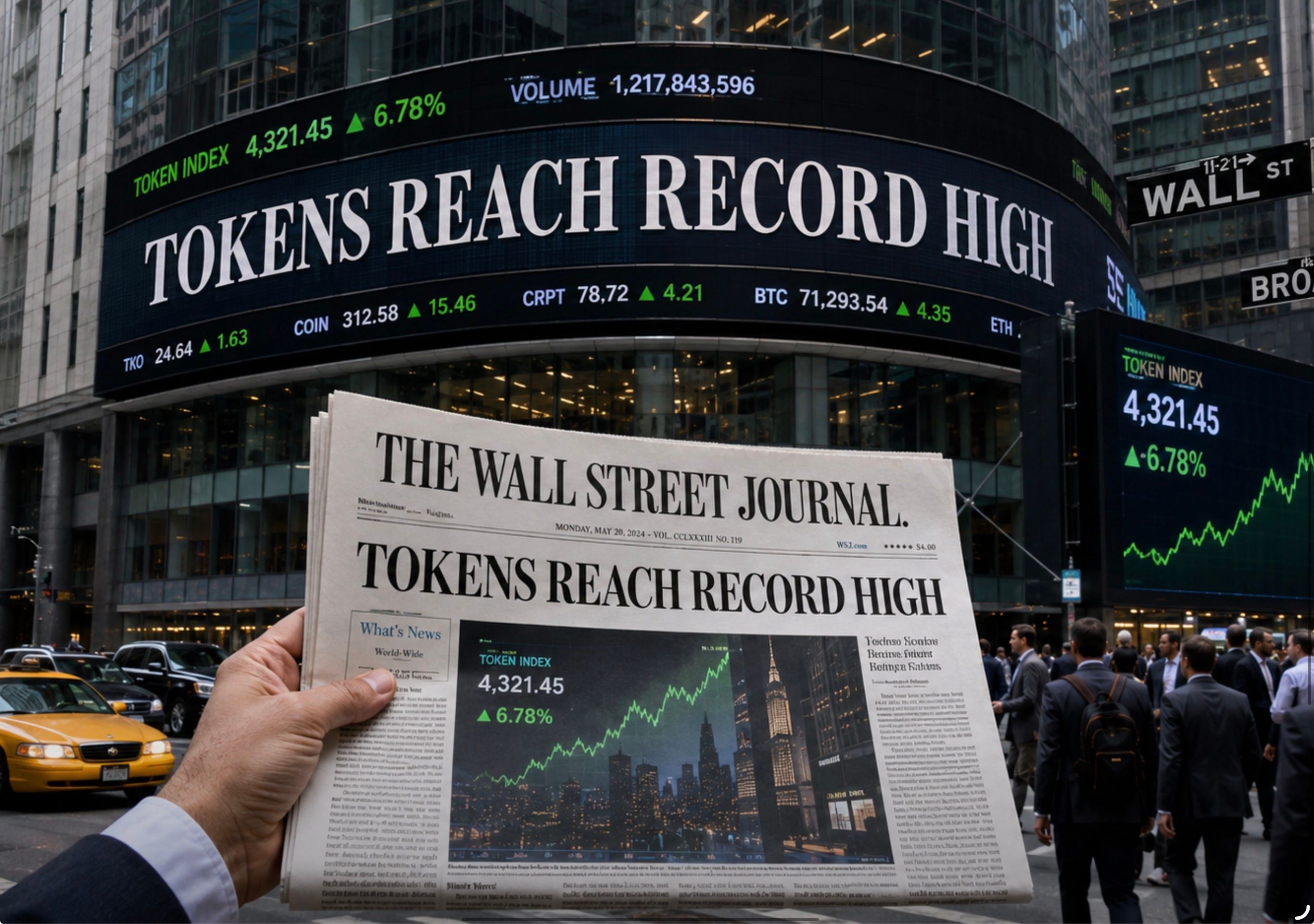 The Day Tokens Took Off