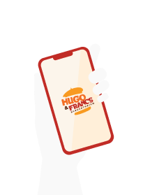 Hand holding a phone