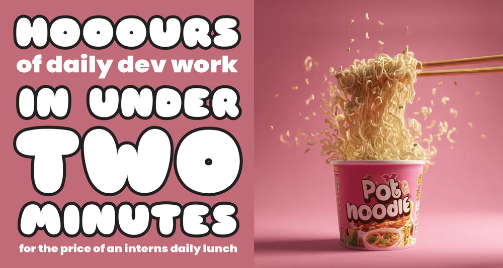 Productivity at the Price of a Pot Noodle