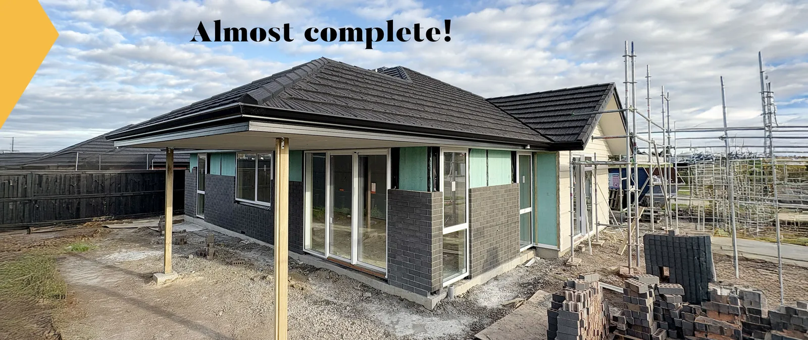 Almost Complete! Family Living at Lockerbie!