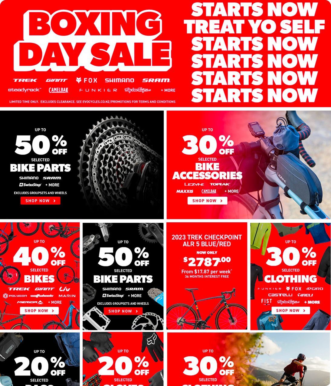 Boxing Day Sale Campaign Creative