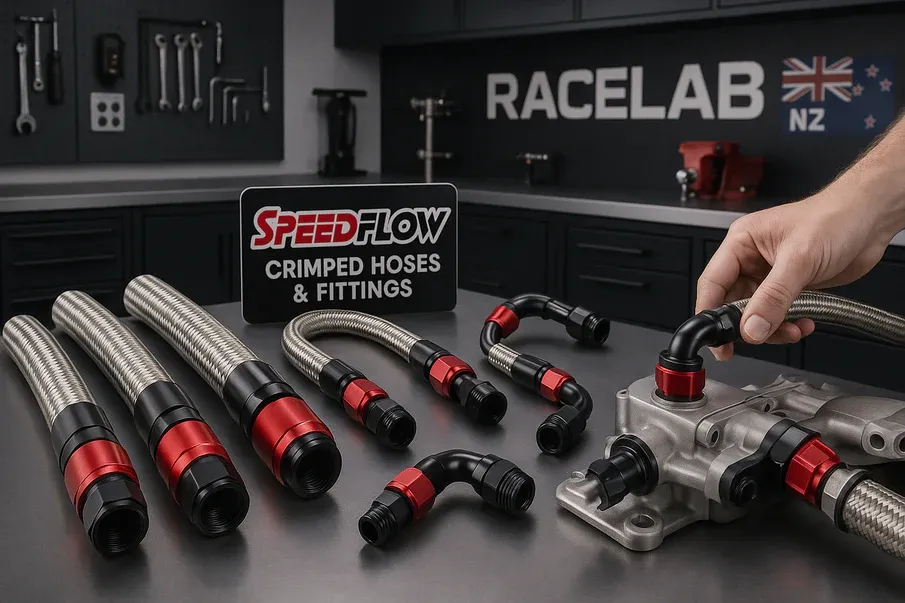 Speedflow Crimped Hoses in NZ – Available & Fitted at Racelab